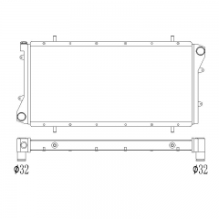 MG TF 115, 120, 135 & 160 1.6 & 1.8 2002-2005 RADIATOR