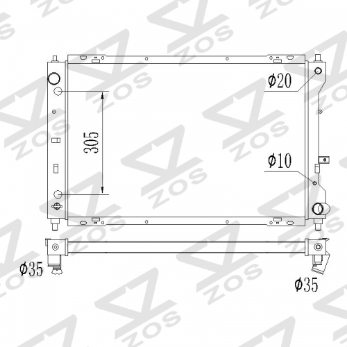 Ford Escape / Mazda Tribute / Mercury	Mariner L4 2.0L 2.3L 2001-2008