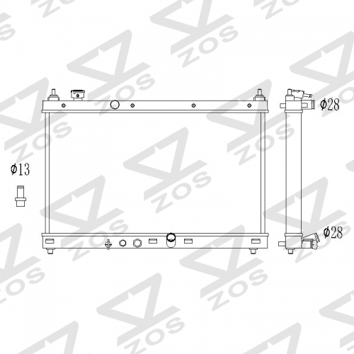 Honda City/Fit 2015-2020 RADIATOR GK5