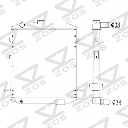 Isuzu NPR 3.3L 3.9L Heavy Duty 1985-1992 NEW