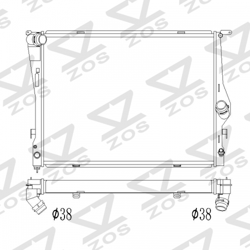 BMW 1 Series E81 | E82 | E87 | E88 3 Series E90 | E91 | E92 | E93 E84 E89 RADIATOR