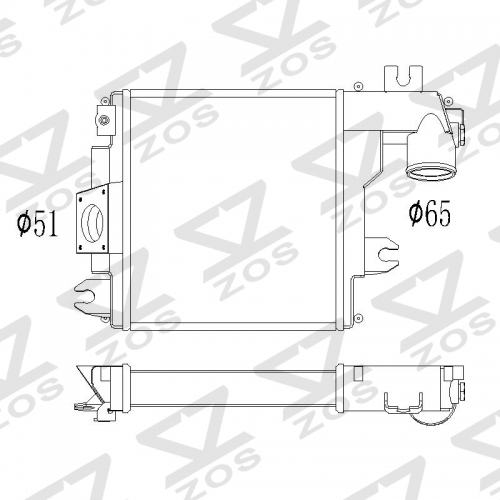 Toyota VIGO VN 2011-2014 INTERCOOLER