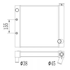 CUSTOM universal radiator 22inch