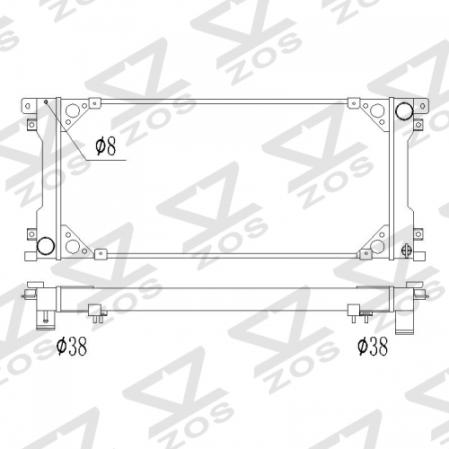 custom radiator