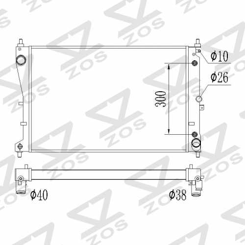 Radiator For Ford G SERIES V6 V8 Falcon FG XR XT XR6 G6 G6E 08 09 10 11 FPV 6 Cyl v8 aluminum radiator