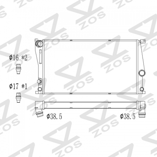 BMW F10 Series 528i, 528i xDrive, 2012 2013 2014 2015 2016, L4 2.0L, Automatic Transmission, 17117626558