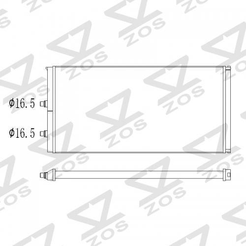 Radiator Main Primary For BMW F80 F82 F83 F87 M2 M3 M4 Base Competition CS GTS 2015-2020 3.0L L6 Turbo RWD 17112284608 AUX RADIATOR RADIATOR FOR WATER COOLED INTERCOOLER