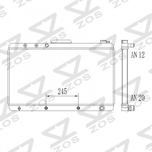 custom radiator