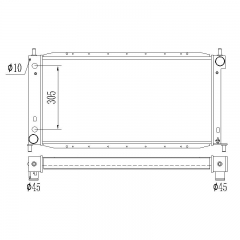 Ford	Expedition F-150 F-250 Super Duty F-350 Super Duty / Lincoln Navigator 1997-2004 radiator