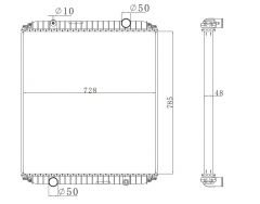 RENAULT RVI MAXTER 340 92-97 MT radiator 5010230826