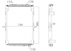 RENAULT 210 05- MT radiator 5001867210