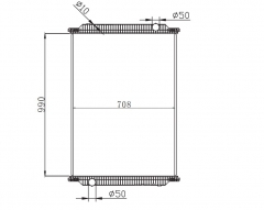 RENAULT RVI PREMIUM 450(BUS) MT radiator