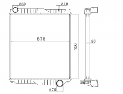 nissan UD 97- 98 MT radiator 21400-003Z0H2/03Z63