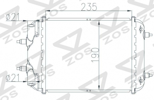 PORSCHE 宾利 MT radiator