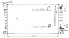 FORD Winstar 1999-2003 AT radiator