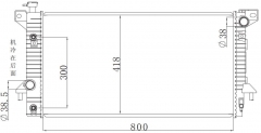 FORD F180 4.6-5.4L 2009-2012 AT radiator