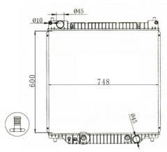 FORD E-150 AT radiator