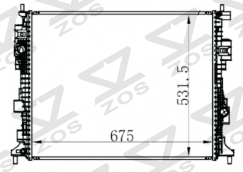 FORD 19款翼虎 MT radiator
