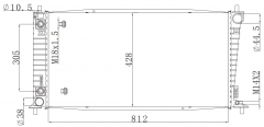 FORD Expedition Eddie Bauer V8 5.4L radiator