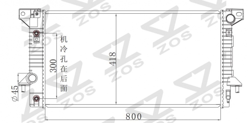 FORD EXPEDITION 15- AT 2015- AT radiator