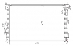 FORD 探险者（Explorer） 2.3T 16- MT radiator