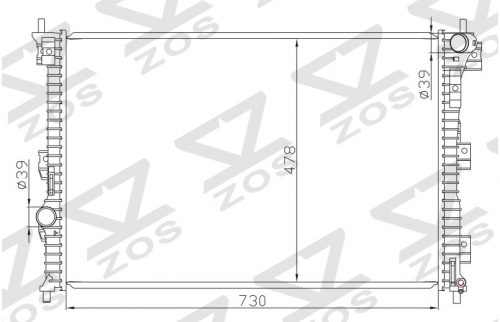 FORD 探险者（Explorer） 2.3T 16- MT radiator
