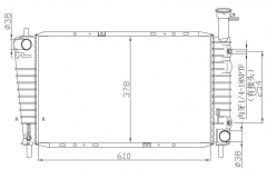 FORD TAURUS FA5U2 AT radiator