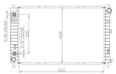 FORD ASTURN VUE AT radiator