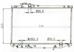 TOYOTA LEXUS SOARER 2.5 1999-2000 AT radiator