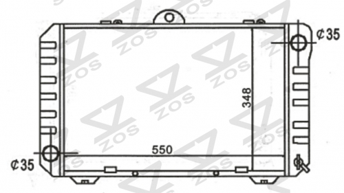 TOYOTA LITEACE Cm3# 85-90 1985-1990 MT radiator