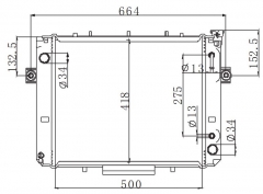 TOYOTA LIFT AT radiator