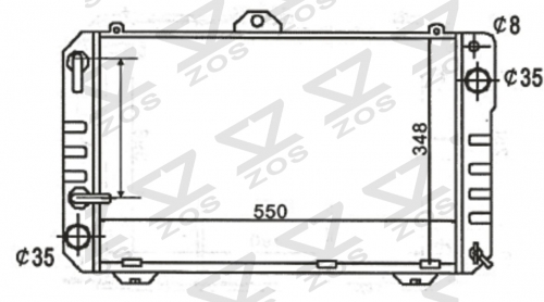 TOYOTA LITEACE Yr21 92-96 1992-1996 MT radiator