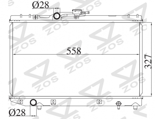 TOYOTA STARLE 89-96 EP8#EP# MT radiator