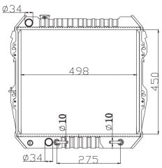 TOYOTA AT radiator