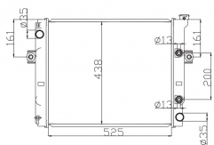 TOYOTA LIFT AT radiator