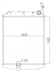 TOYOTA Hino 300 03 MT radiator