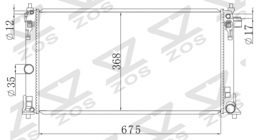 TOYOTA COROLLA 2.0L I4 19-20 MT radiator