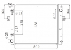 TOYOTA Lift叉车AT radiator
