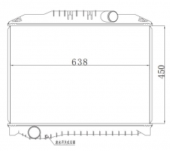 TOYOTA HINO RANGER 2003 MT radiator