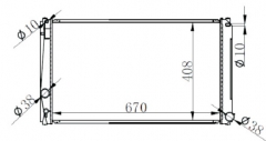 TOYOTA RAV4 15- AT radiator