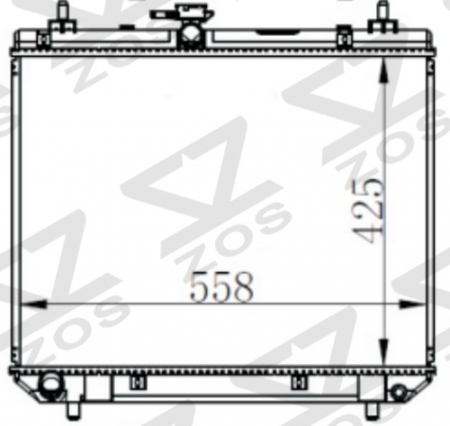 TOYOTA AVANZA MT radiator