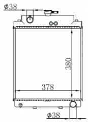 TATA MT radiator