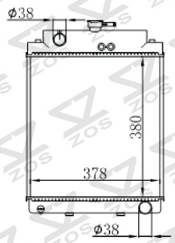 TATA MT radiator