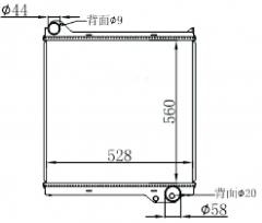 TATA MT radiator