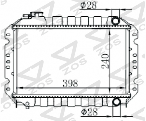 TATA MT radiator