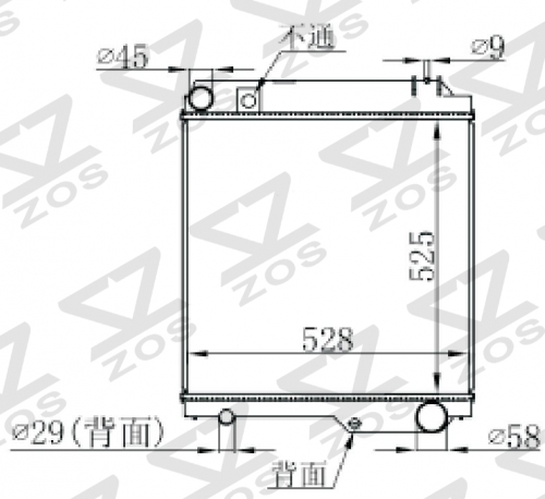 TATA MARCPOLO EURO2 09-13 MT radiator