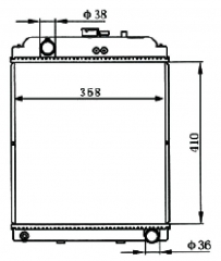 TATA MT radiator