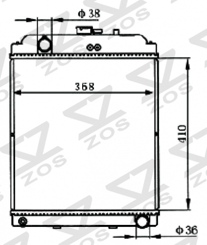 TATA MT radiator