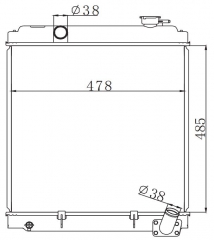 TATA MT radiator