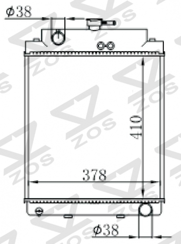 TATA MT radiator